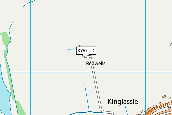 KY5 0UD map - OS VectorMap District (Ordnance Survey)