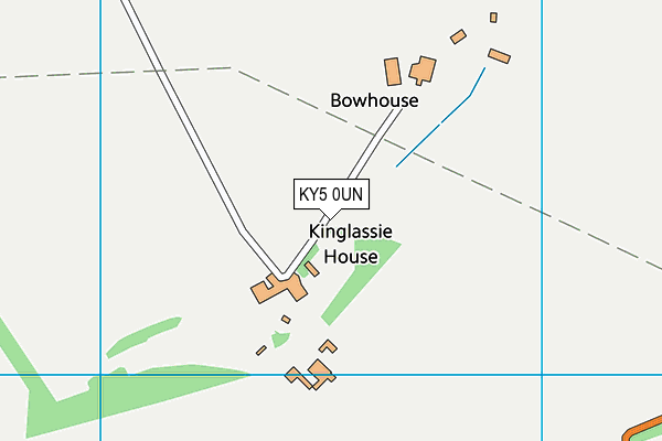KY5 0UN map - OS VectorMap District (Ordnance Survey)