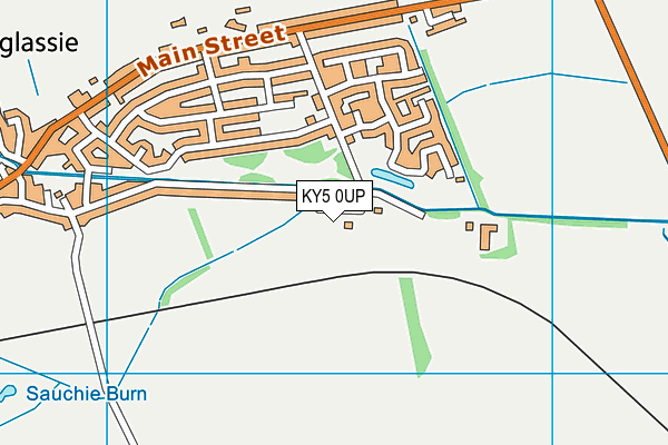 KY5 0UP map - OS VectorMap District (Ordnance Survey)