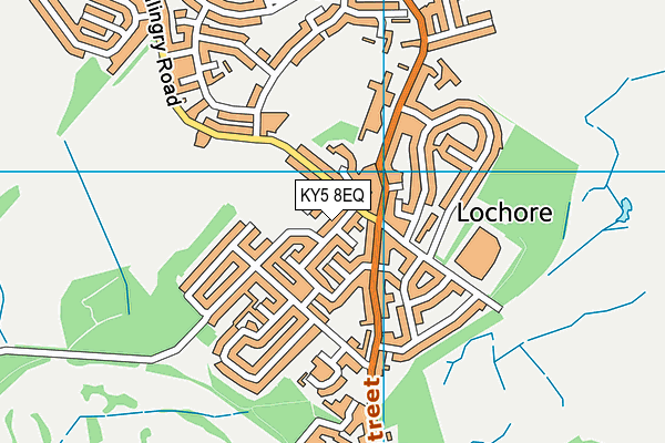 KY5 8EQ map - OS VectorMap District (Ordnance Survey)