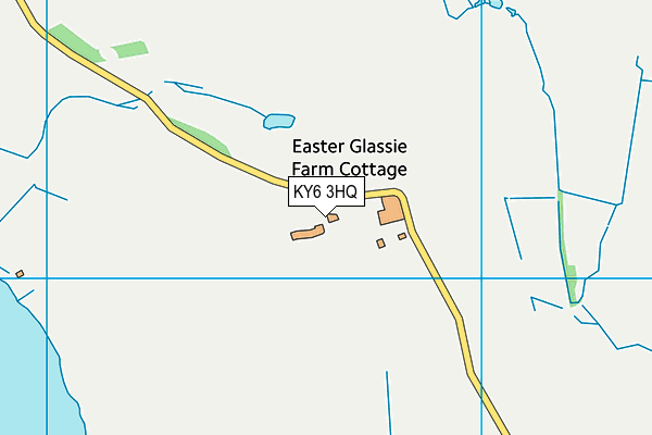 KY6 3HQ map - OS VectorMap District (Ordnance Survey)