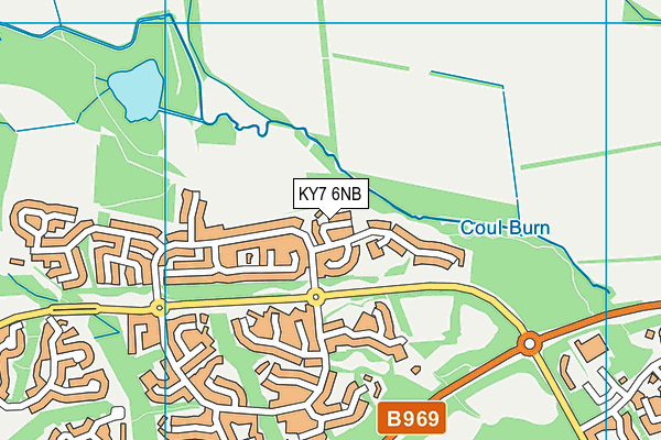 KY7 6NB map - OS VectorMap District (Ordnance Survey)