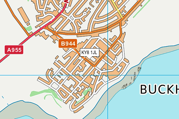 Map of BUCKHAVEN BUILDING SUPPLIES LTD at district scale