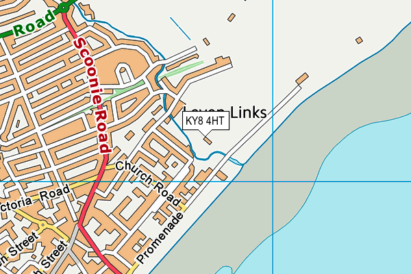 KY8 4HT map - OS VectorMap District (Ordnance Survey)