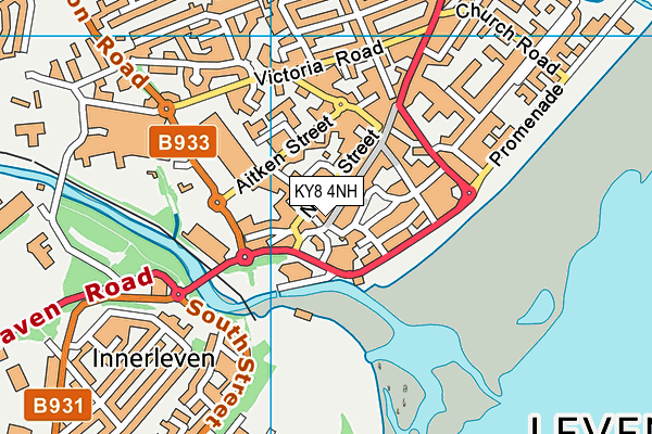 KY8 4NH map - OS VectorMap District (Ordnance Survey)