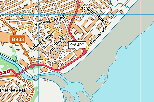 KY8 4PQ map - OS VectorMap District (Ordnance Survey)