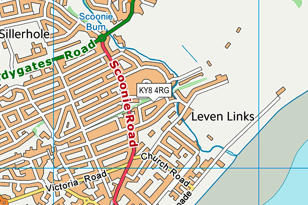 KY8 4RG map - OS VectorMap District (Ordnance Survey)