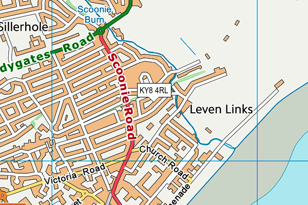 KY8 4RL map - OS VectorMap District (Ordnance Survey)