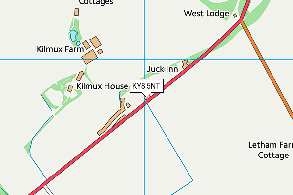 KY8 5NT map - OS VectorMap District (Ordnance Survey)