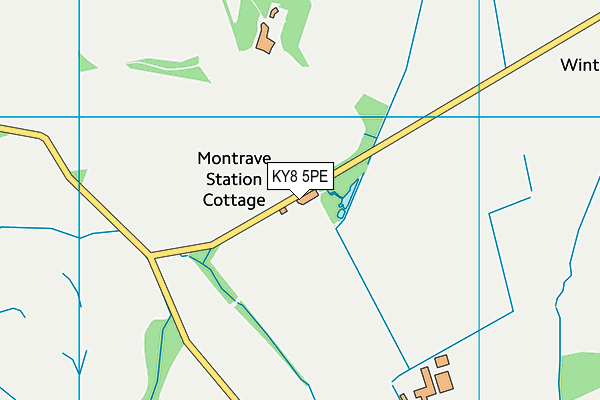 KY8 5PE map - OS VectorMap District (Ordnance Survey)