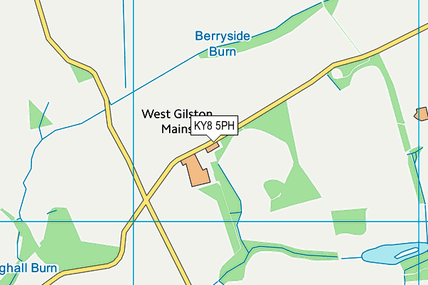 KY8 5PH map - OS VectorMap District (Ordnance Survey)