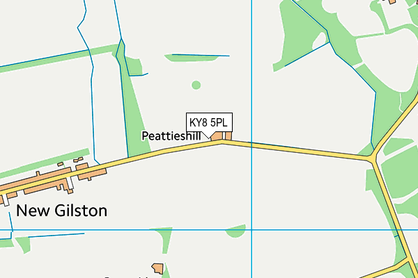 KY8 5PL map - OS VectorMap District (Ordnance Survey)