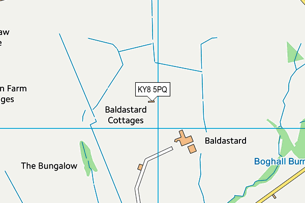 KY8 5PQ map - OS VectorMap District (Ordnance Survey)