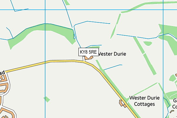 KY8 5RE map - OS VectorMap District (Ordnance Survey)