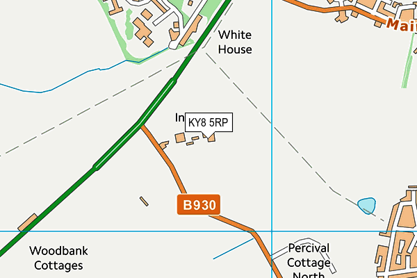 KY8 5RP map - OS VectorMap District (Ordnance Survey)