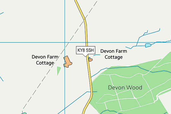 KY8 5SH map - OS VectorMap District (Ordnance Survey)
