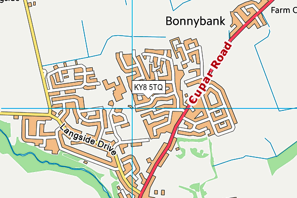 KY8 5TQ map - OS VectorMap District (Ordnance Survey)