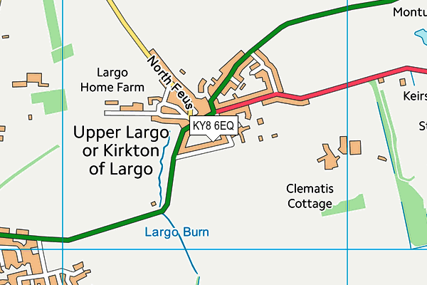 KY8 6EQ map - OS VectorMap District (Ordnance Survey)