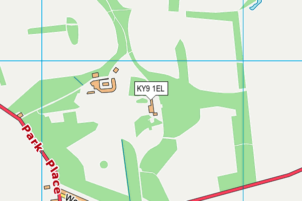 KY9 1EL map - OS VectorMap District (Ordnance Survey)