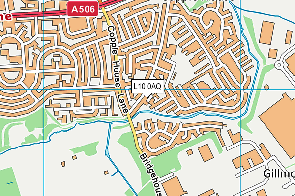 L10 0AQ map - OS VectorMap District (Ordnance Survey)