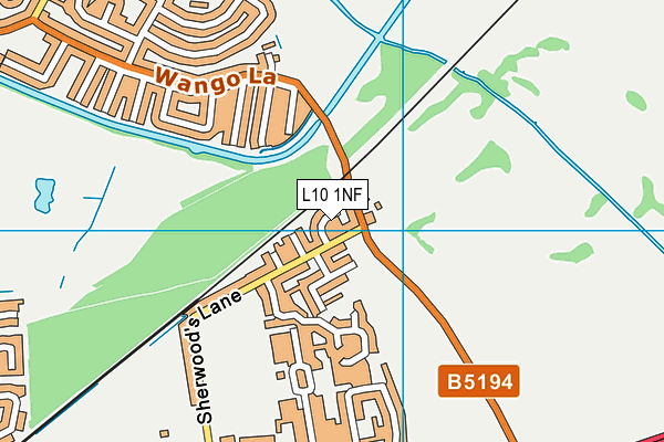 L10 1NF map - OS VectorMap District (Ordnance Survey)