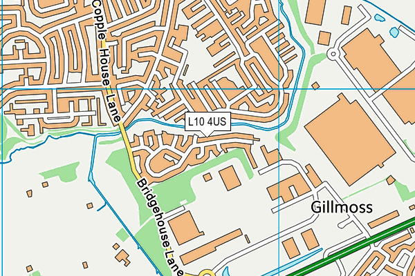 L10 4US map - OS VectorMap District (Ordnance Survey)