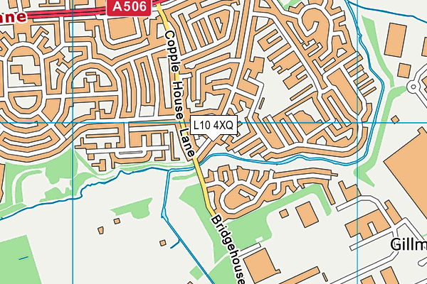 L10 4XQ map - OS VectorMap District (Ordnance Survey)