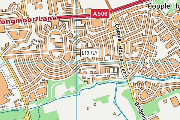 L10 7LY map - OS VectorMap District (Ordnance Survey)