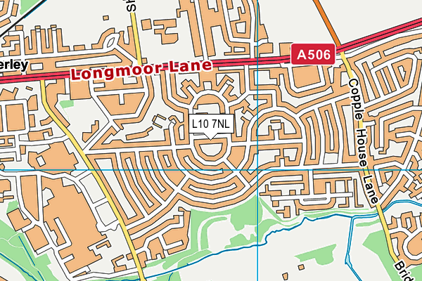 L10 7NL map - OS VectorMap District (Ordnance Survey)