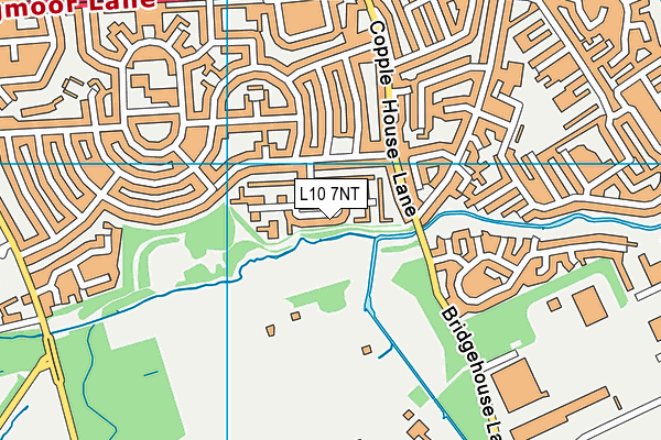 L10 7NT map - OS VectorMap District (Ordnance Survey)