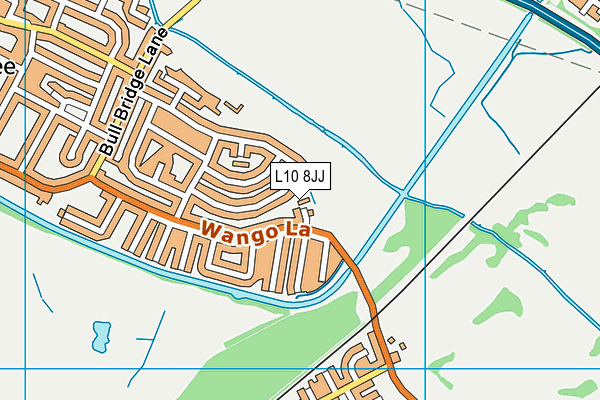 L10 8JJ map - OS VectorMap District (Ordnance Survey)