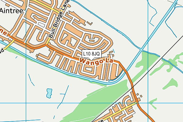 L10 8JQ map - OS VectorMap District (Ordnance Survey)