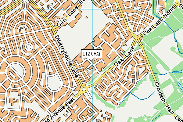 L12 0RQ map - OS VectorMap District (Ordnance Survey)