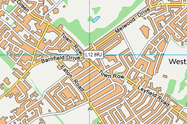 L12 8RJ map - OS VectorMap District (Ordnance Survey)