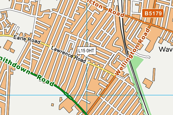 L15 0HT map - OS VectorMap District (Ordnance Survey)