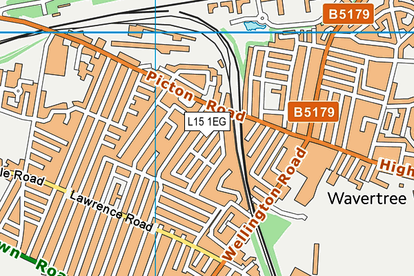 L15 1EG map - OS VectorMap District (Ordnance Survey)
