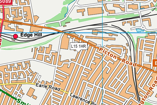 L15 1HR map - OS VectorMap District (Ordnance Survey)