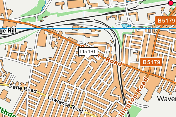 L15 1HT map - OS VectorMap District (Ordnance Survey)