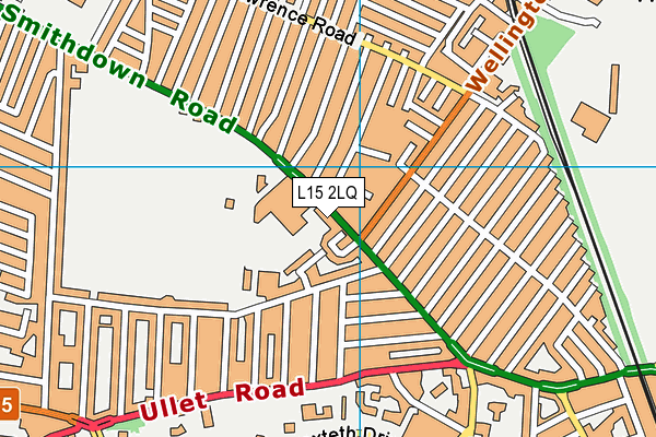 L15 2LQ map - OS VectorMap District (Ordnance Survey)