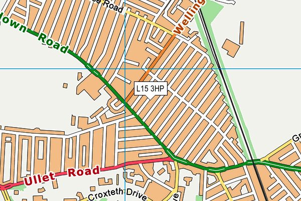 L15 3HP map - OS VectorMap District (Ordnance Survey)