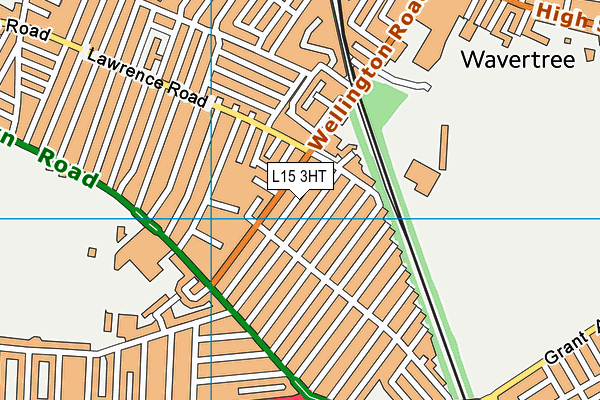 L15 3HT map - OS VectorMap District (Ordnance Survey)