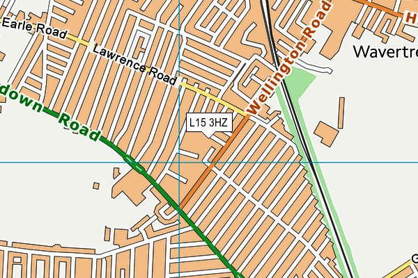 L15 3HZ map - OS VectorMap District (Ordnance Survey)