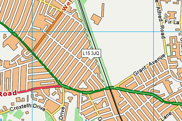 L15 3JQ map - OS VectorMap District (Ordnance Survey)