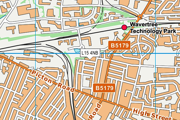 L15 4NB map - OS VectorMap District (Ordnance Survey)