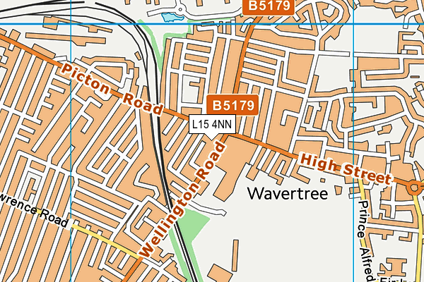 L15 4NN map - OS VectorMap District (Ordnance Survey)