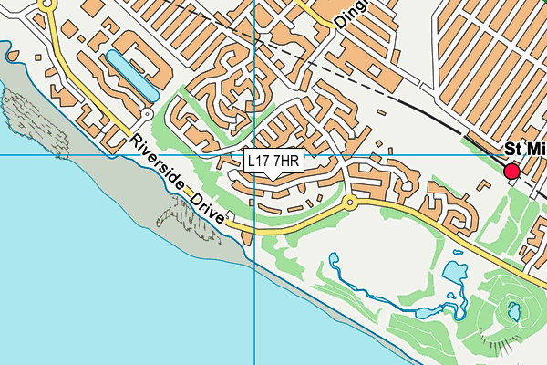 L17 7HR map - OS VectorMap District (Ordnance Survey)