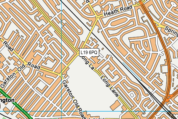 L19 6PQ map - OS VectorMap District (Ordnance Survey)