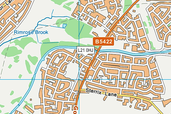 L21 0HJ map - OS VectorMap District (Ordnance Survey)