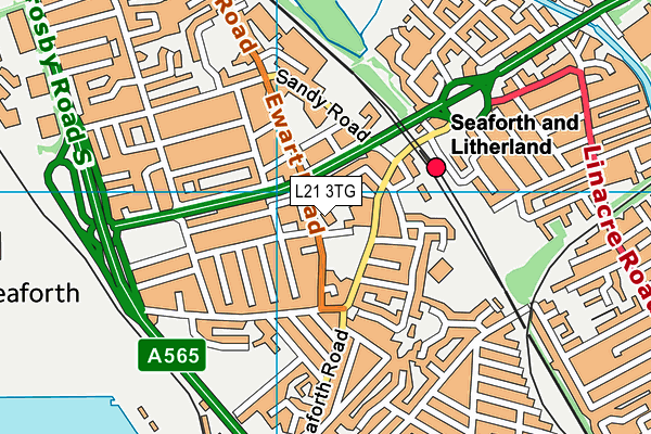 Educ8 Liverpool map (L21 3TG) - OS VectorMap District (Ordnance Survey)
