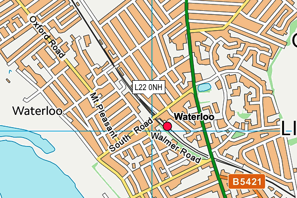 L22 0NH map - OS VectorMap District (Ordnance Survey)